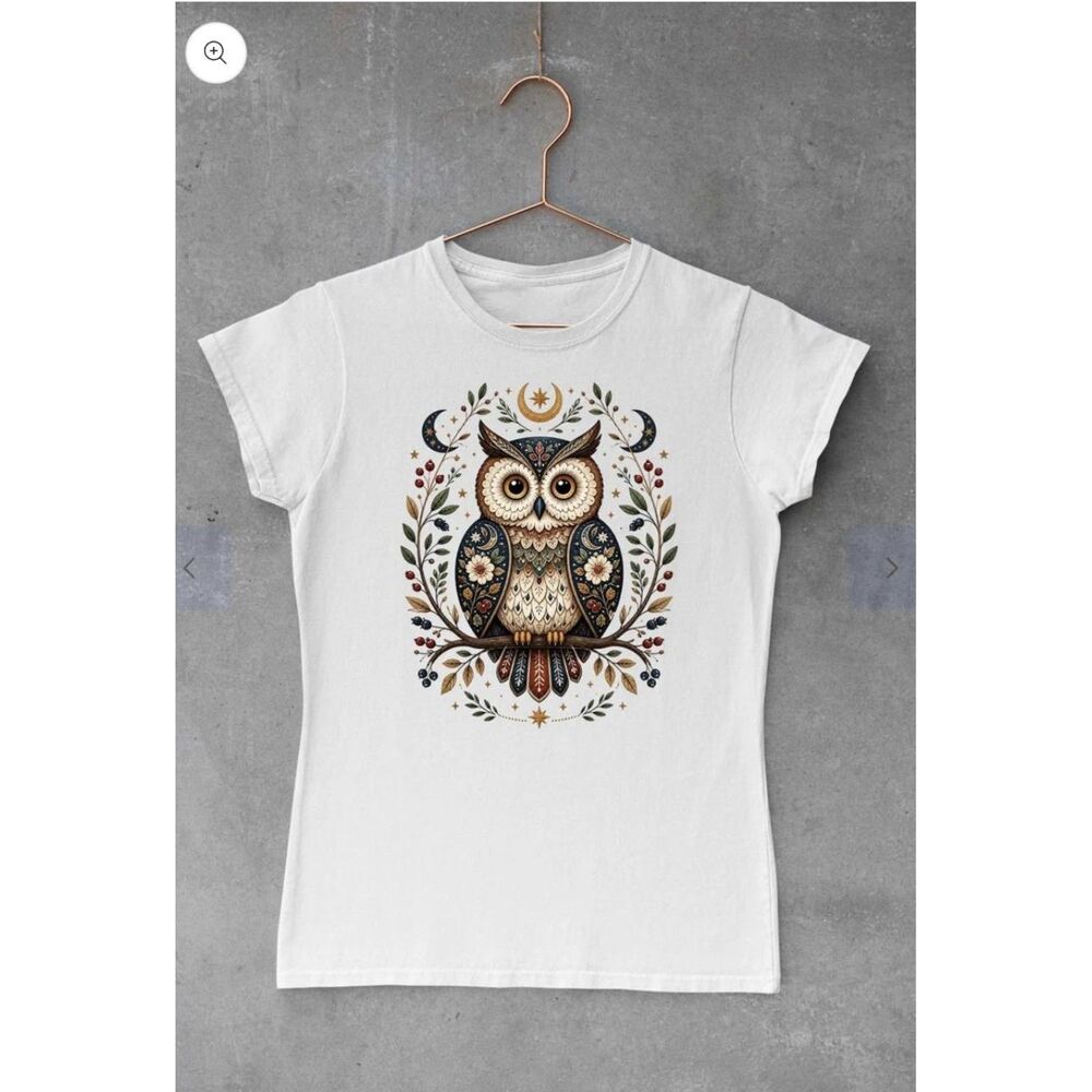 Unisex Gildan T-Shirt Owl